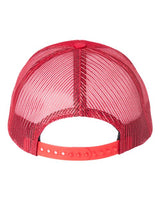 Classic Caps USA100 USA-Made Trucker Cap #color_Red