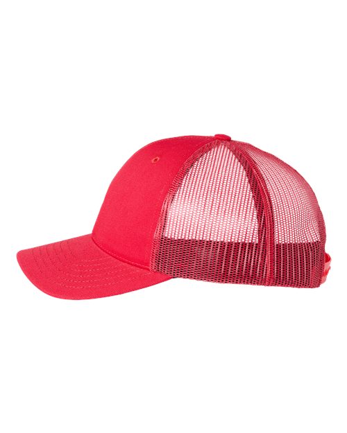 Classic Caps USA100 USA-Made Trucker Cap #color_Red
