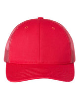 Classic Caps USA100 USA-Made Trucker Cap #color_Red
