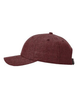 Richardson 224RE Sustainable Performance Cap #color_Heather Maroon