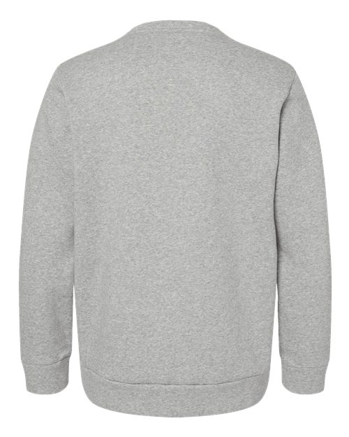 Adidas A434 Fleece Crewneck Sweatshirt #color_Grey Heather
