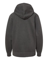 Independent Trading Co. PRM1500Y Youth Midweight Pigment-Dyed Hooded Sweatshirt #color_Pigment Black