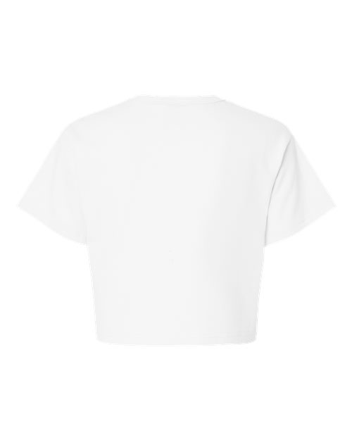 Champion T453W Ladies' Cropped Heritage T-Shirt #color_WHITE