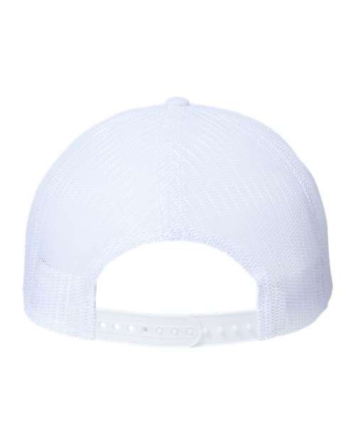 Atlantis Headwear RETH Sustainable Recy Three Trucker Cap #color_White/ White