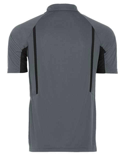 Holloway 222530 Men's Avenger Polo #color_GRAPHITE/ BLACK