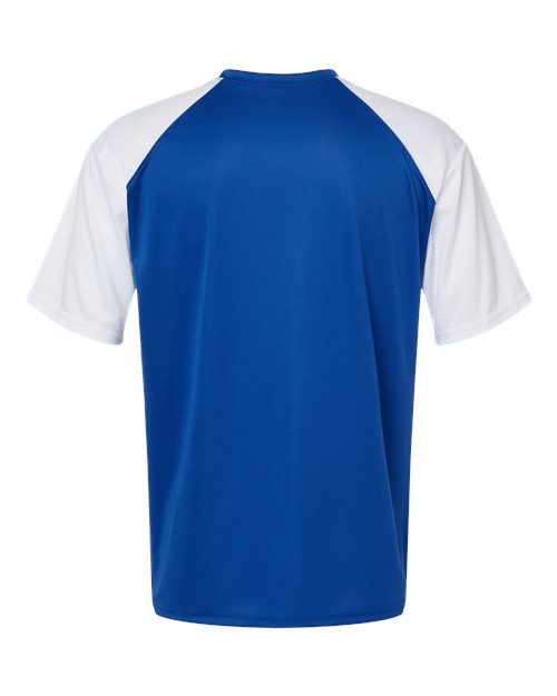 Badger 4230 Breakout T-Shirt #color_Royal/ White