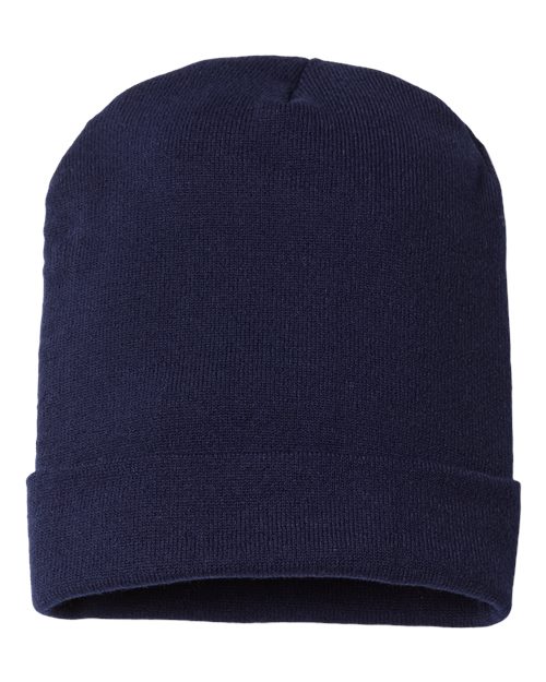 CAP AMERICA RK12 USA-Made Patriotic Cuffed Beanie #color_True Navy/ White/ True Red USA