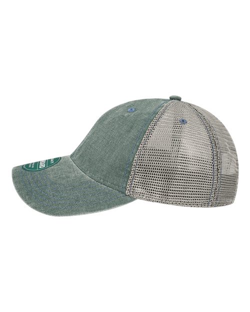 LEGACY DTA Dashboard Trucker Cap #color_Blue Steel/ Grey