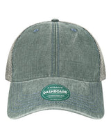 LEGACY DTA Dashboard Trucker Cap #color_Blue Steel/ Grey