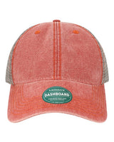 LEGACY DTA Dashboard Trucker Cap #color_Nantucket Red/ Grey