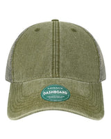 LEGACY DTA Dashboard Trucker Cap #color_Olive/ Grey