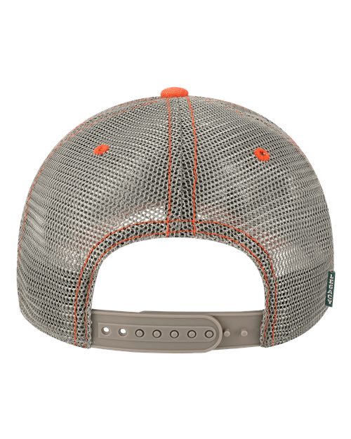 LEGACY DTA Dashboard Trucker Cap #color_Orange/ Grey