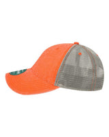 LEGACY DTA Dashboard Trucker Cap #color_Orange/ Grey