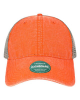 LEGACY DTA Dashboard Trucker Cap #color_Orange/ Grey