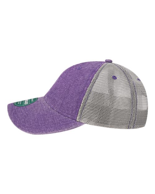 LEGACY DTA Dashboard Trucker Cap #color_Purple/ Grey