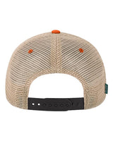 LEGACY OFA Old Favorite Trucker Cap #color_Black/ Orange/ Khaki
