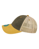 LEGACY OFA Old Favorite Trucker Cap #color_Black/ Yellow/ Khaki
