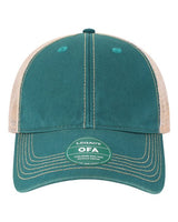 LEGACY OFA Old Favorite Trucker Cap #color_Marine Blue/ Khaki
