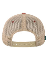 LEGACY OFA Old Favorite Trucker Cap #color_Nantucket Red/ Khaki