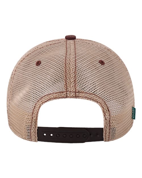 LEGACY OFA Old Favorite Trucker Cap #color_Red Stripe/ Khaki