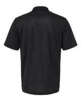Paragon 100 Saratoga Performance Mini Mesh Polo #color_Black