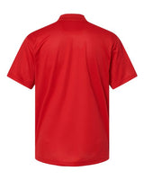 Paragon 100 Saratoga Performance Mini Mesh Polo #color_Red