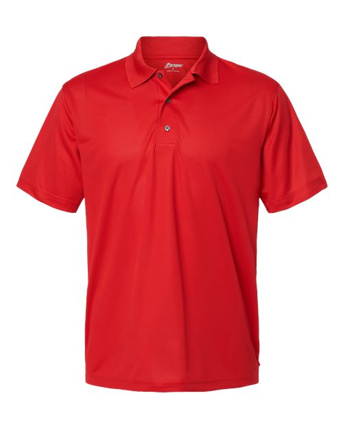 Paragon 100 Saratoga Performance Mini Mesh Polo #color_Red