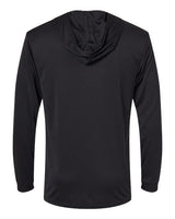 Paragon 220P Bahama Performance Hooded Long Sleeve T-Shirt #color_Black