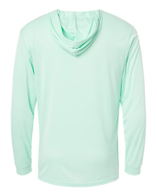 Paragon 220P Bahama Performance Hooded Long Sleeve T-Shirt #color_Mint Green