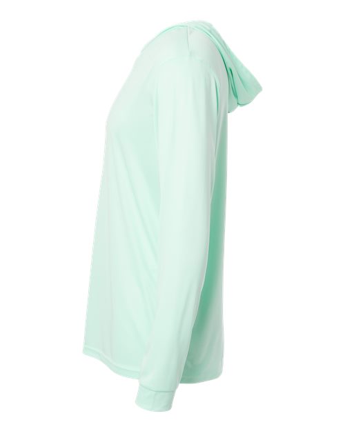 Paragon 220P Bahama Performance Hooded Long Sleeve T-Shirt #color_Mint Green