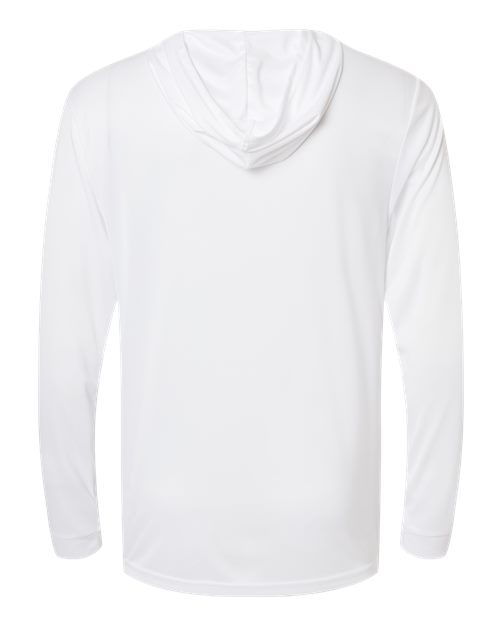 Paragon 220P Bahama Performance Hooded Long Sleeve T-Shirt #color_White