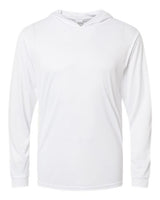 Paragon 220P Bahama Performance Hooded Long Sleeve T-Shirt #color_White