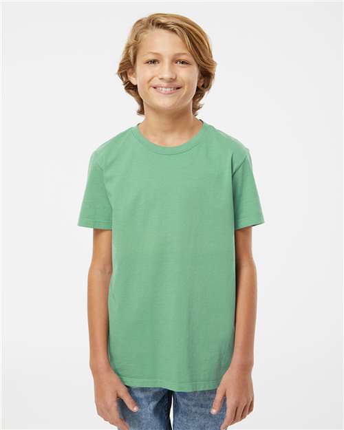 SoftShirts 402 Youth Organic T-Shirt #color_Pine