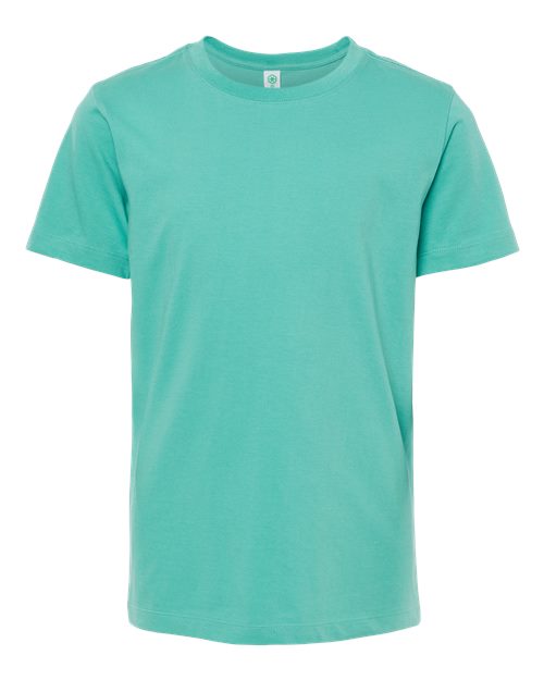 SoftShirts 402 Youth Organic T-Shirt #color_Seafoam