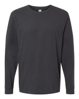 SoftShirts 420 Organic Long Sleeve T-Shirt #color_Black