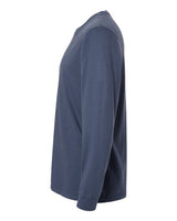 SoftShirts 420 Organic Long Sleeve T-Shirt #color_Navy