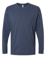 SoftShirts 420 Organic Long Sleeve T-Shirt #color_Navy