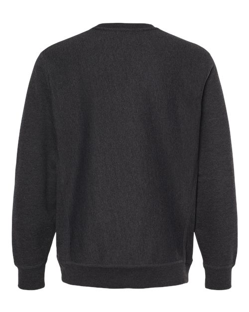 Independent Trading Co. IND5000C Legend - Premium Heavyweight Cross-Grain Crewneck Sweatshirt #color_Charcoal Heather