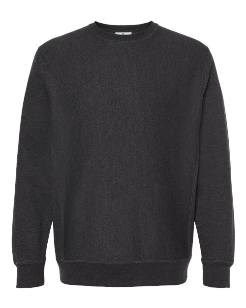 Independent Trading Co. IND5000C Legend - Premium Heavyweight Cross-Grain Crewneck Sweatshirt #color_Charcoal Heather