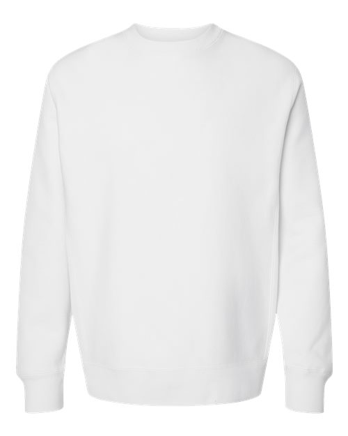 Independent Trading Co. IND5000C Legend - Premium Heavyweight Cross-Grain Crewneck Sweatshirt #color_White