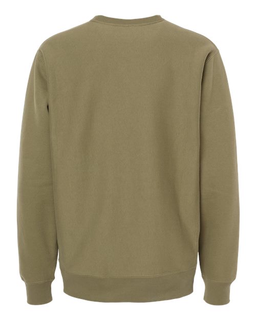 Independent Trading Co. IND5000C Legend - Premium Heavyweight Cross-Grain Crewneck Sweatshirt #color_Olive