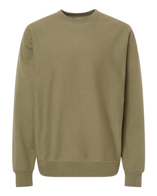 Independent Trading Co. IND5000C Legend - Premium Heavyweight Cross-Grain Crewneck Sweatshirt #color_Olive