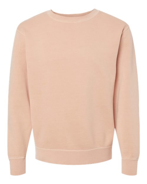 Independent Trading Co. PRM3500 Midweight Pigment-Dyed Crewneck Sweatshirt #color_Pigment Dusty Pink