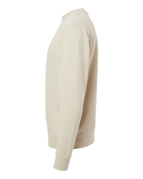 Independent Trading Co. PRM3500 Midweight Pigment-Dyed Crewneck Sweatshirt #color_Pigment Ivory