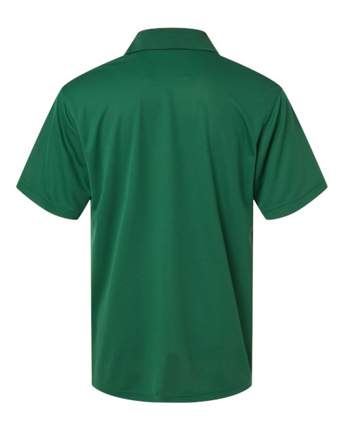 Paragon 100 Saratoga Performance Mini Mesh Polo #color_Hunter Green