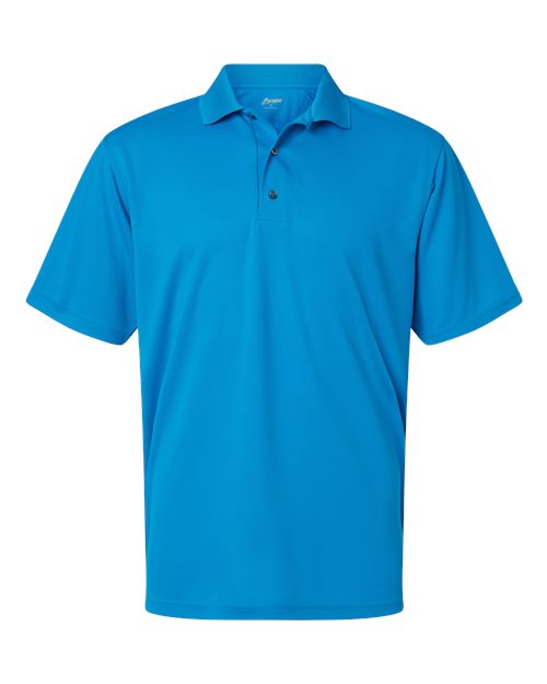 Paragon 100 Saratoga Performance Mini Mesh Polo #color_Turquoise