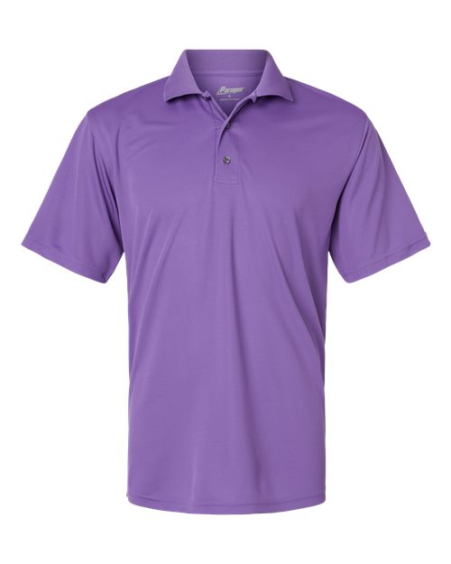 Paragon 100 Saratoga Performance Mini Mesh Polo #color_Grape