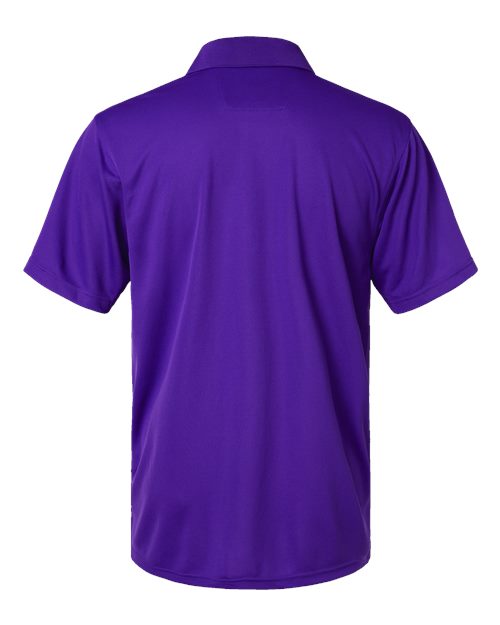Paragon 100 Saratoga Performance Mini Mesh Polo #color_Purple