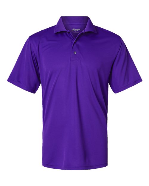 Paragon 100 Saratoga Performance Mini Mesh Polo #color_Purple