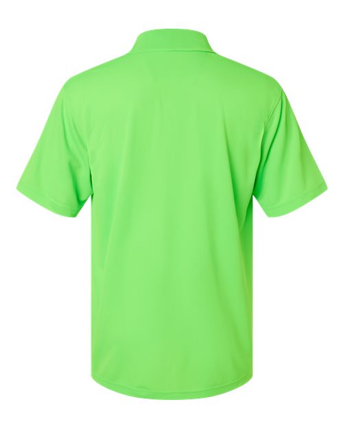 Paragon 100 Saratoga Performance Mini Mesh Polo #color_Neon Lime